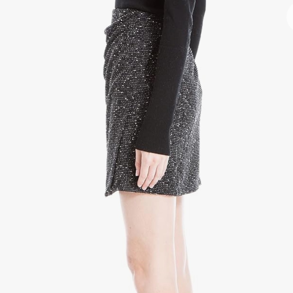 New Max Studio Women's Tweed Mini Skirt - Picture 4 of 11